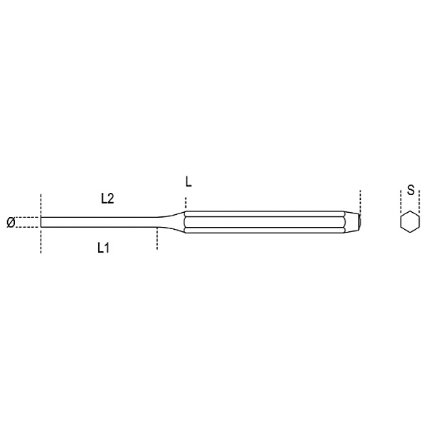 Beta 30 Punzone Cromato - BETA UTENSILI - Immagine 2